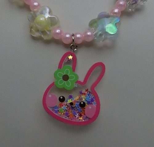 3 Adorable Character Shape Necklace With Bracelet 4 Girls