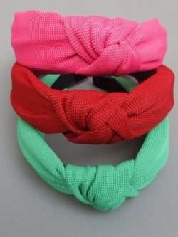 Hair Bands In Pack of 3 Bright Colours 13″ For Girls