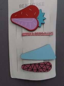 For Everyday Use 4 Assorted Hair Clips In Pack For Girls