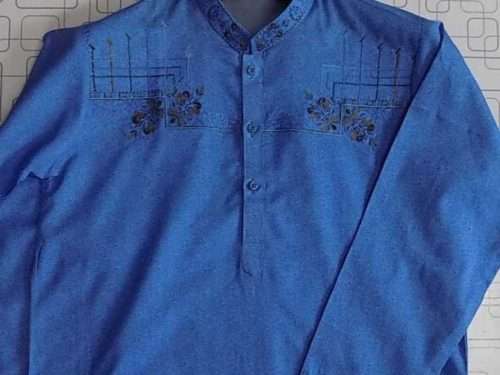 Blue Attractive Embroidered Lawn Kurta Pajama- 8-10 Years 2 Blue Attractive Embroidered Lawn Kurta Pajama- 8-10 Years.   <a href="https://subrung.online/product-category/fashion/dresses/for-boys/" target="_blank" rel="noopener">(More Boys Dresses)</a>