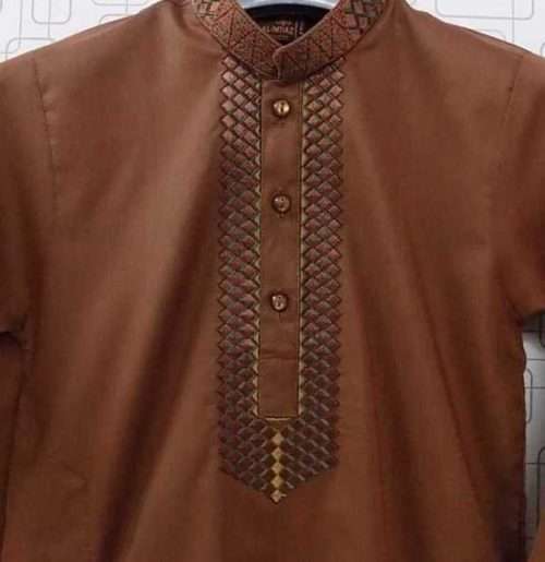 Hi Quality Embroidered Lawn Kurta Pajama- Syrup Brown 5-8 Years 2 Hi Quality Embroidered Lawn Kurta Pajama- Syrup Brown 5-8 Years <a href="https://subrung.online/product-category/fashion/dresses/for-boys/" target="_blank" rel="noopener">(More Boys Dresses)</a>