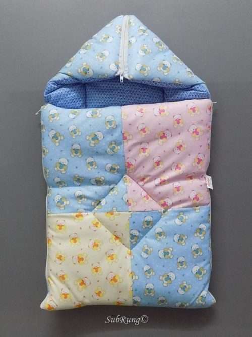 Cozy High Quality Multi-colour Sleeping Bag 4 Newborns