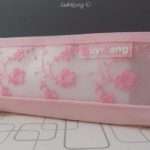 So Cute Embroidered High Quality PVC Pencil Case In 3 Colours