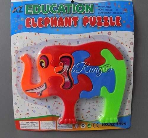 Elephant Shape Jigsaw Educational Puzzel 4 Kids 11" x 8.5" 1 Elephant Shape Jigsaw Educational Puzzel 4 Kids 11" x 8.5" .  <a href="https://subrung.online/product-category/shop/toys/" target="_blank" rel="noopener">(More Toys)</a>