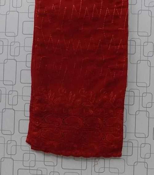 Full Embroidered Good Quality Cotton Trouser In Red Colour 2 Full Embroidered Good Quality Cotton Trouser In Red Colour . <a href="https://subrung.online/product-category/fashion/ladies-dresses/trousers/" target="_blank" rel="noopener noreferrer">(More Ladies Trousers & Capris)</a>