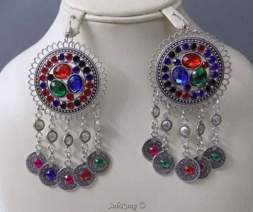 With Multi-Colour Beads In Silver Colour Earrings Set Plus Bindiya 1 With Multi-Colour Beads In Silver Colour Earrings Set Plus Bindiya. <a href="https://subrung.online/product-category/fashion/jewelry/for-ladies/" target="_blank" rel="noopener noreferrer">(More Ladies Jewelry)</a>