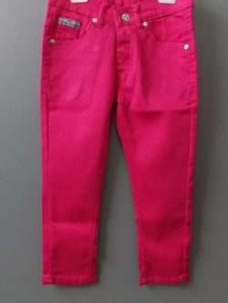 High Quality Stretchable Uni-Sex Reddish Pink Jeans