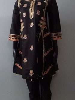 High Quality 2 Piece Embroidered Lawn Dress- 4 Colours