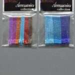 Glittery Metallic Hair Pins 2 Packets In Different Colours