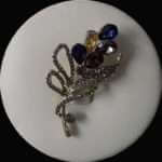 High Grade Metallic Multi-colored Bead Brooch- Perfect 4 Functions
