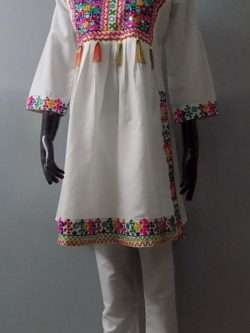 High In Demand Traditional Balochi 2- Piece Dress In 4 Colours