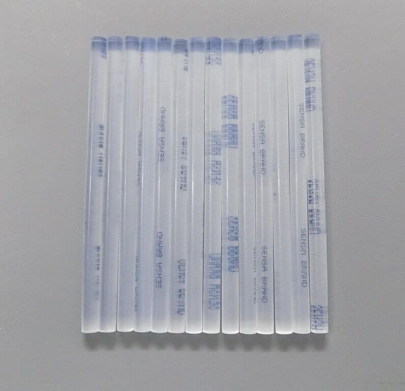 For Big Gun- 11mm Transparent Adhesive Glue Stick 7.75" Long -In 10 20 or 30