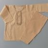 Cute In Peach Casual Light Cotton Kurta Shalwar- Age 0 to 2 Years