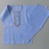 Cute In Light Blue Casual Light Cotton Kurta Shalwar- Age 0 to 2 Years