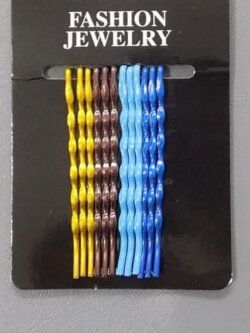 For Everyday Use 12 Big n Strong Metallic Hair Pins 6cm In a Pack