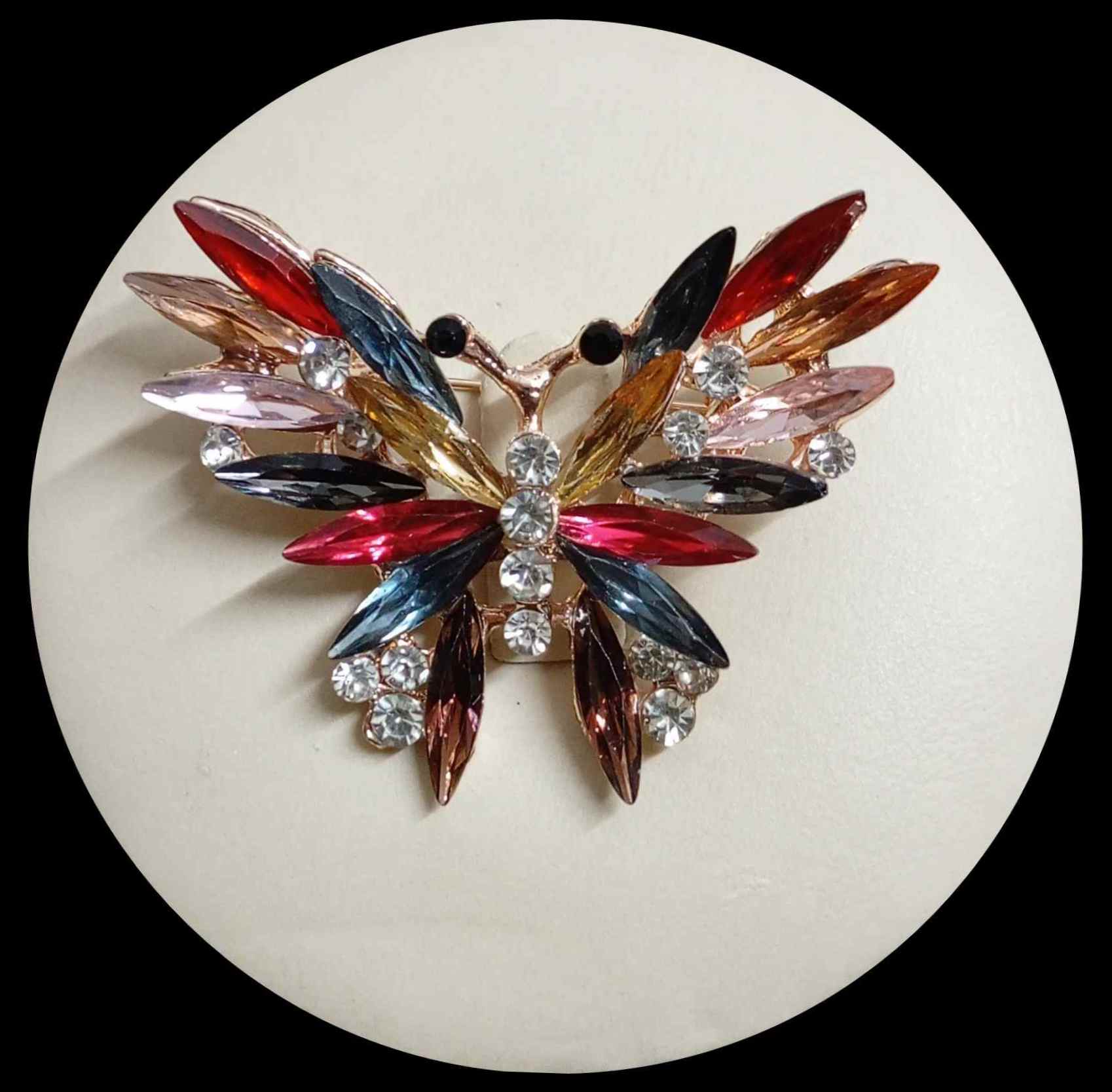 Artistic Butterfly Shape Brooch For Girls n Ladies- 2" Wide