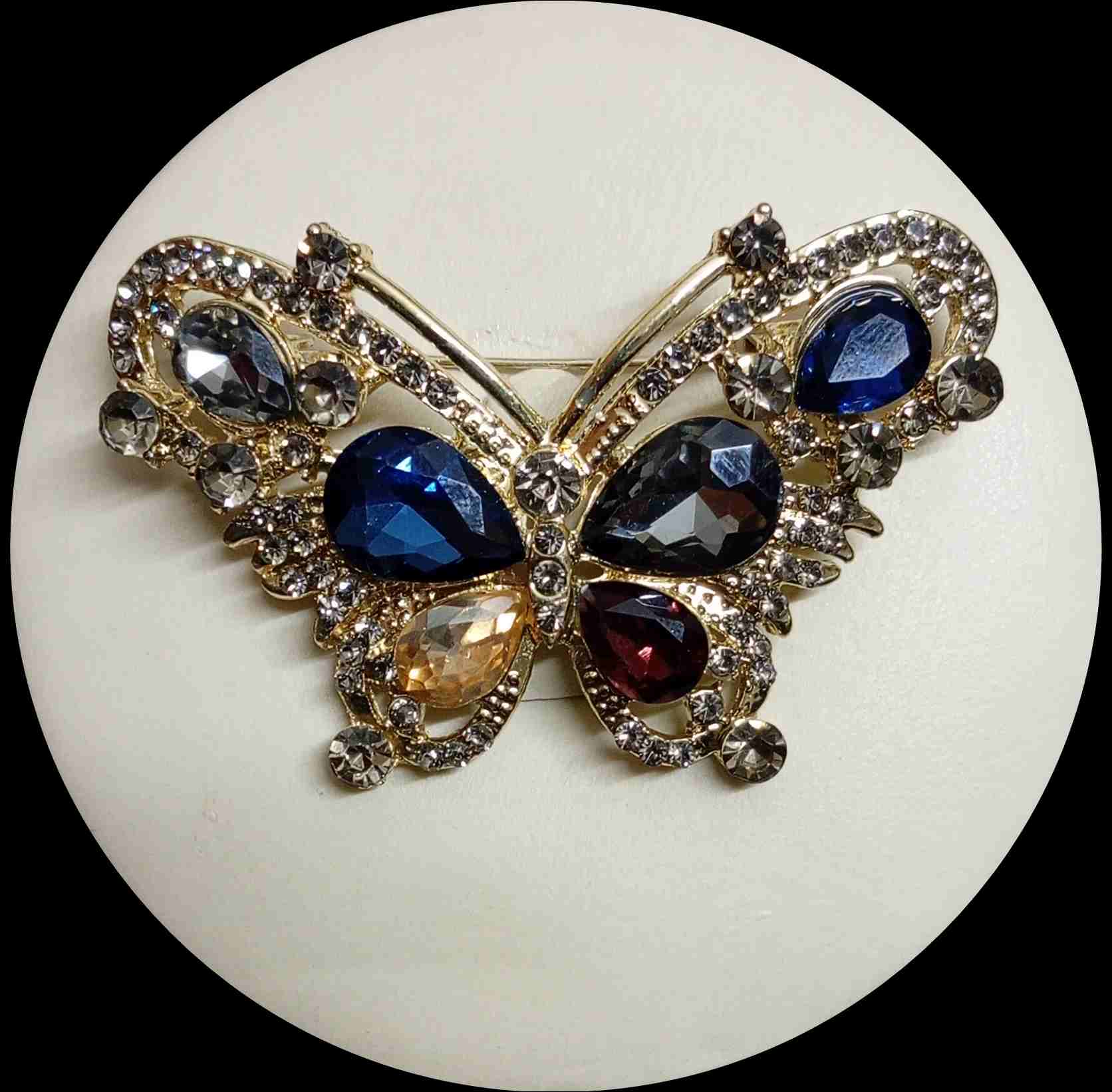 Beautiful Butterfly Shape 2.5 Inches Wide Stylish Brooches 5 <div id="module_product_title_1" class="pdp-block module"> <div class="pdp-product-title"> <p class="pdp-mod-product-badge-wrapper">Beautiful Butterfly Shape 2.5 Inches Wide Stylish Brooches In 5 Attractive Colours- Best For Weddings, Parties & Functions- For Girls n Ladies- For Weddings & Functions- Best Variety For Brooches & Others- High Quality Items Only At SubRung Since 2019 <strong><a title="Ladies Jewellery" href="http://subrung.online/product-category/fashion/jewelry/for-ladies/" target="_blank" rel="noopener">(Click More Ladies Jewelry)</a></strong></p> </div> </div> Beautiful Butterfly Shape 2.5 Inches Wide Stylish Brooches - Image 4